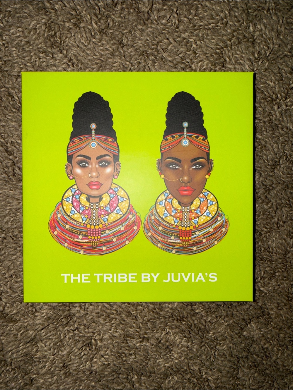 The Tribe Eyeshadow Palette by Juvia's - brand new no box